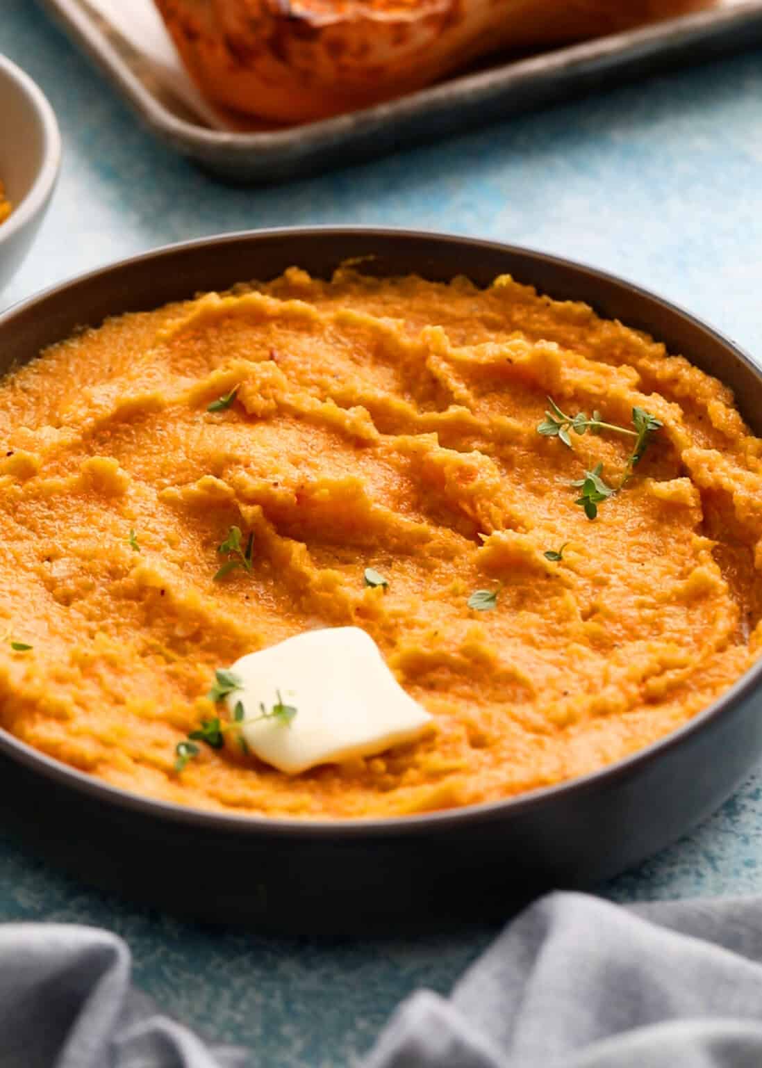 Mashed Butternut Squash (tasty holiday side dish) | Kitchen at Hoskins